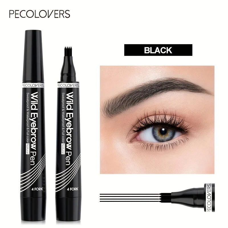 Precision Brow Pen - Waterproof with 4-Prong Technology - 6 Colors Available