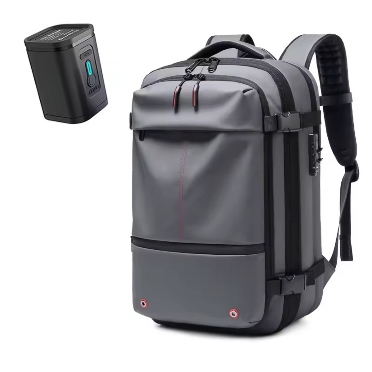 Water-Resistant Lightweight Backpack with Compression Features