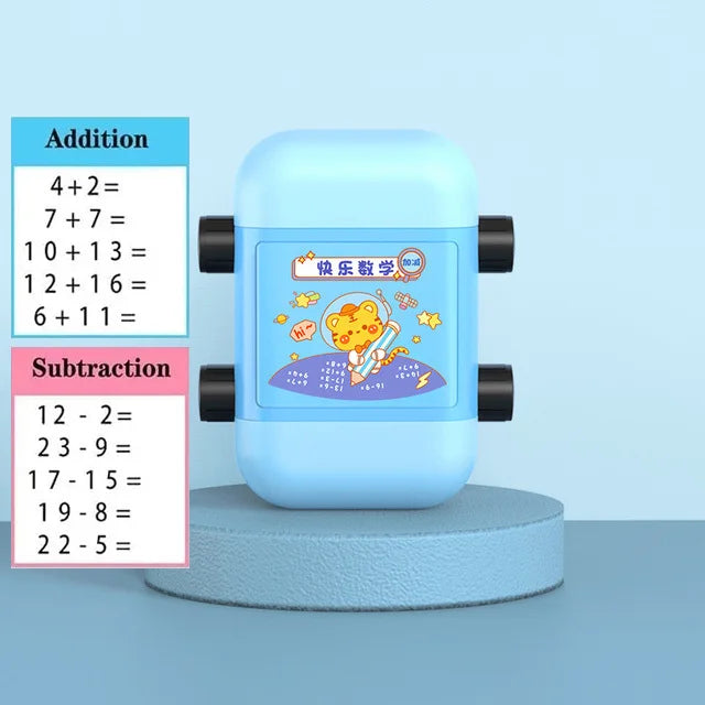 4-in-1 Fun Math Stamp Tool for Kids