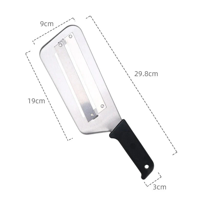 Double-Sided Vegetable Slicing Knife for Kitchen Use