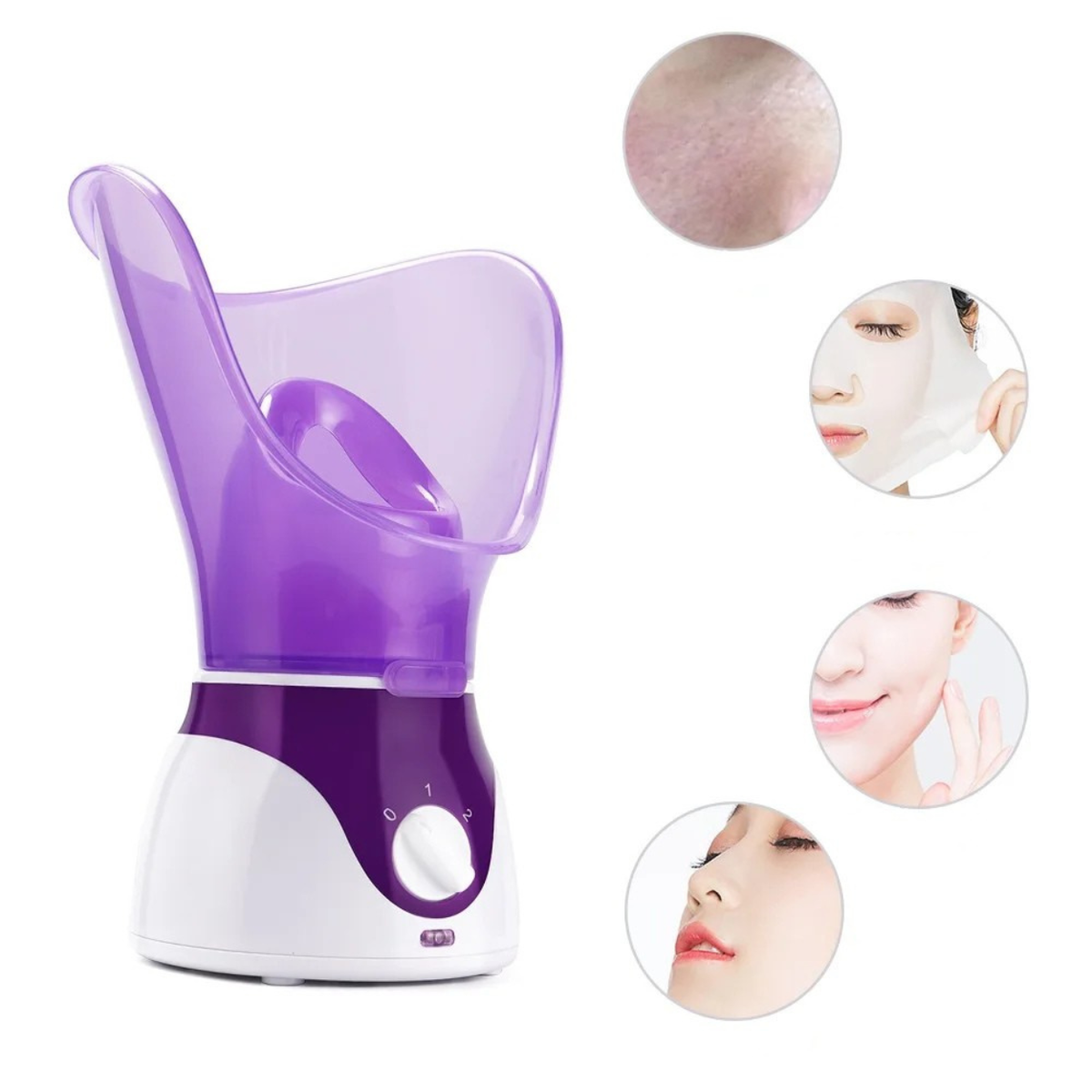 Facial Sauna with Hot Steam for Deep Skin Cleansing