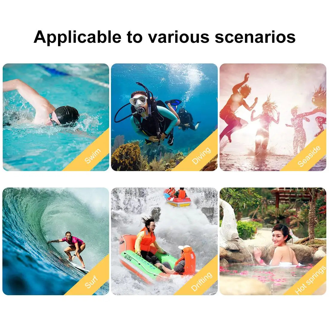 Waterproof Diving Case for iPhone – Touch Control, 40m Depth Protection