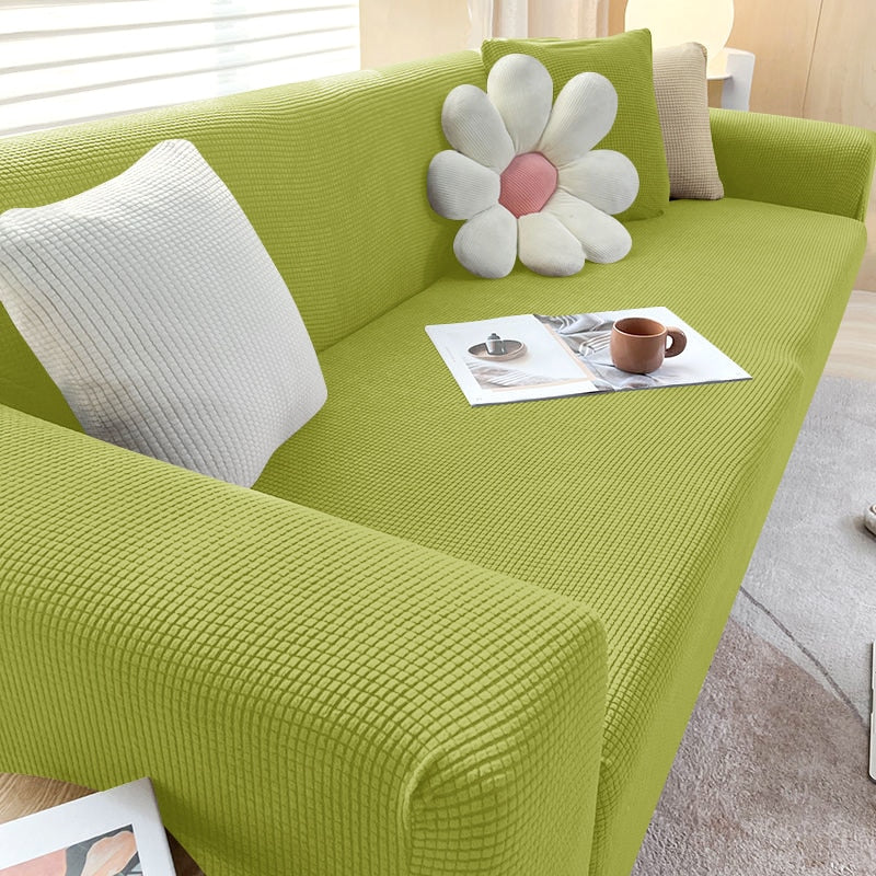 Elastic Sofa Protector Cover – Fits Corner and Standard Sofas