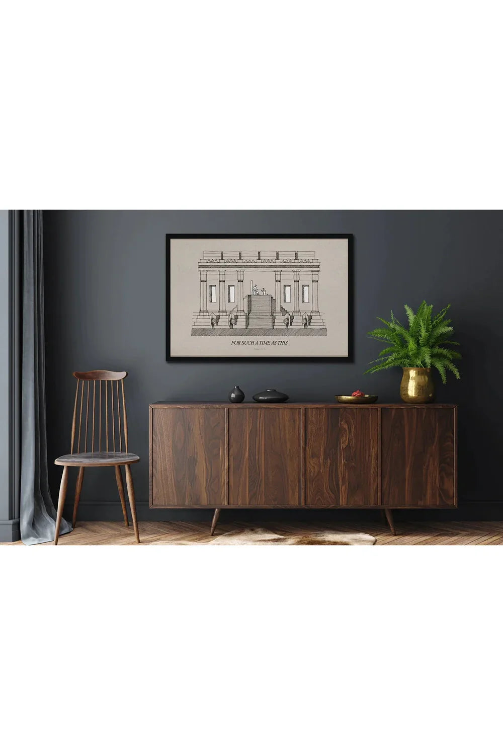 Canvas Wall Art Featuring Bible Verse