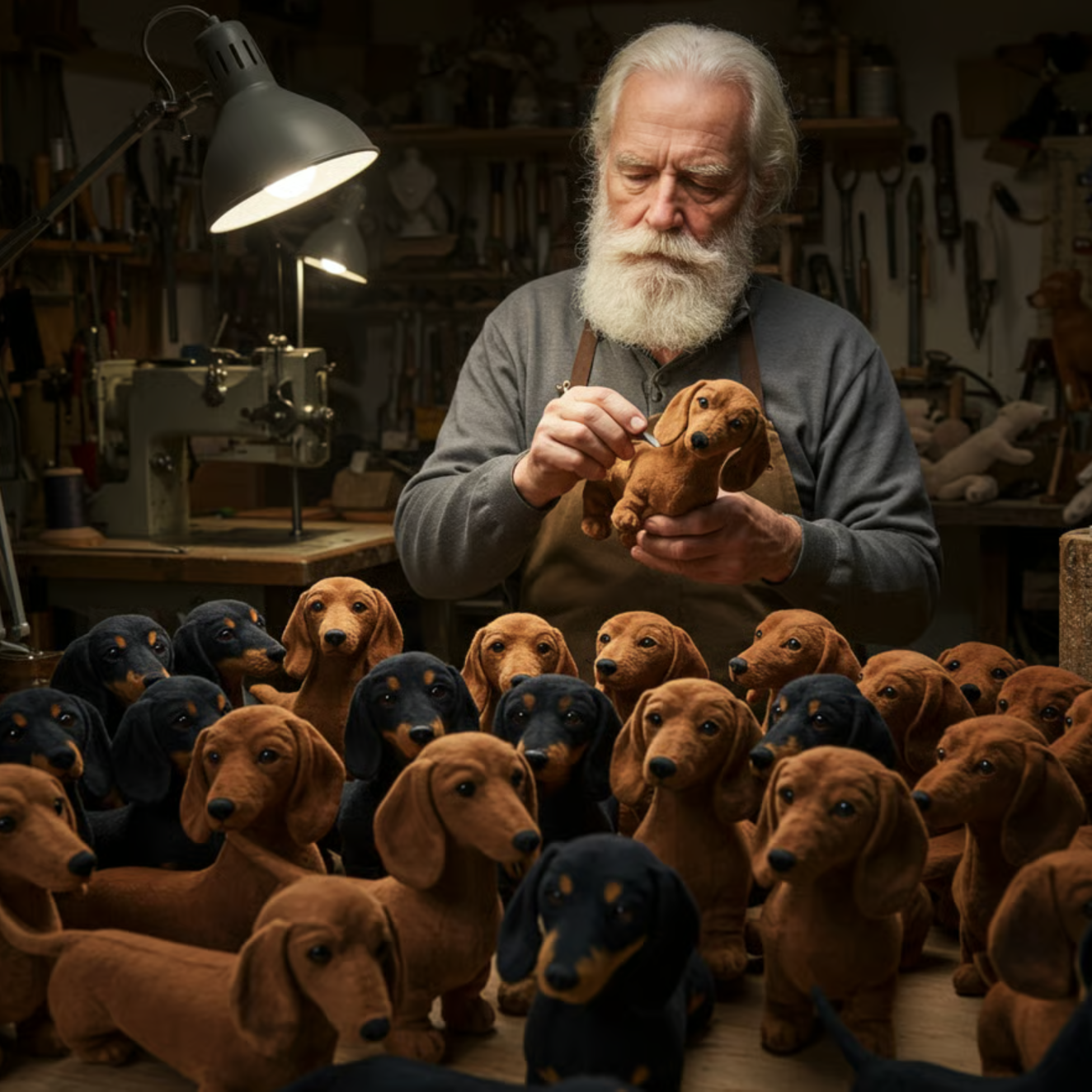 Mindful Paws: Interactive Plush Dog for Comfort & Relaxation