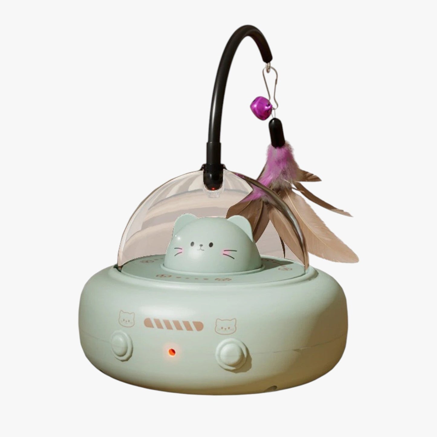 Smart Cat Laser Toy with Rainbow Feature and USB Charging
