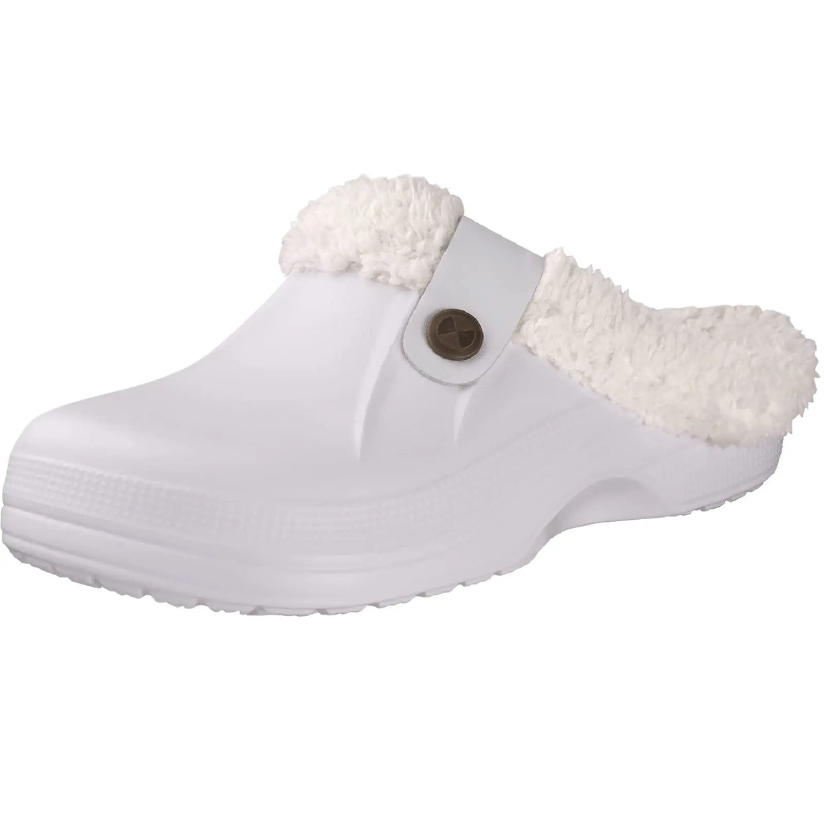 Unisex Non-Slip Slippers with Warm Fur Lining