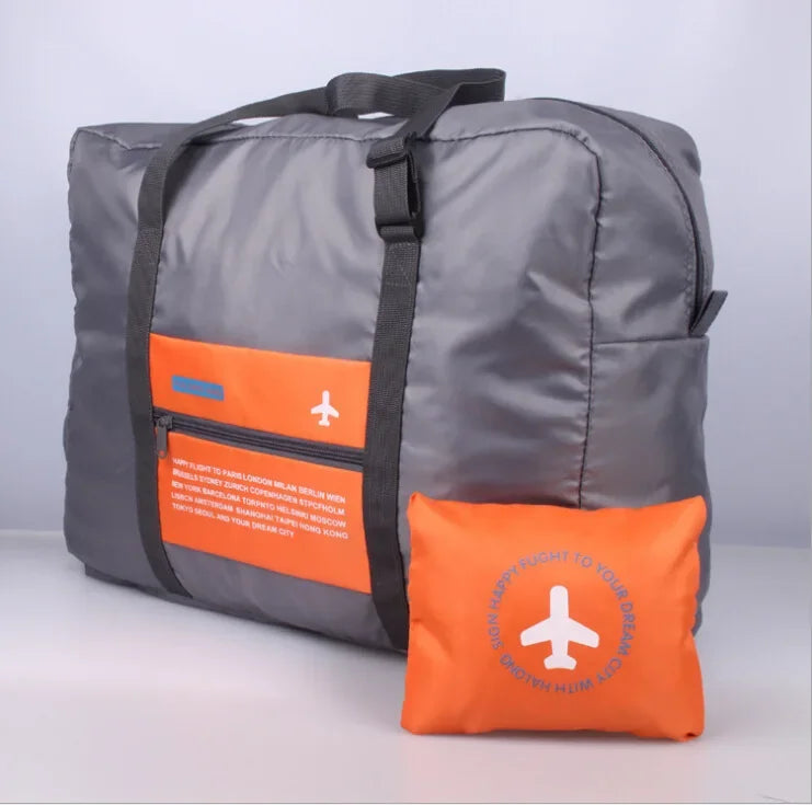 Foldable Travel Bag made of Oxford Fabric | Waterproof & Odor Resistant | 42 x 38 x 20 cm | Unisex