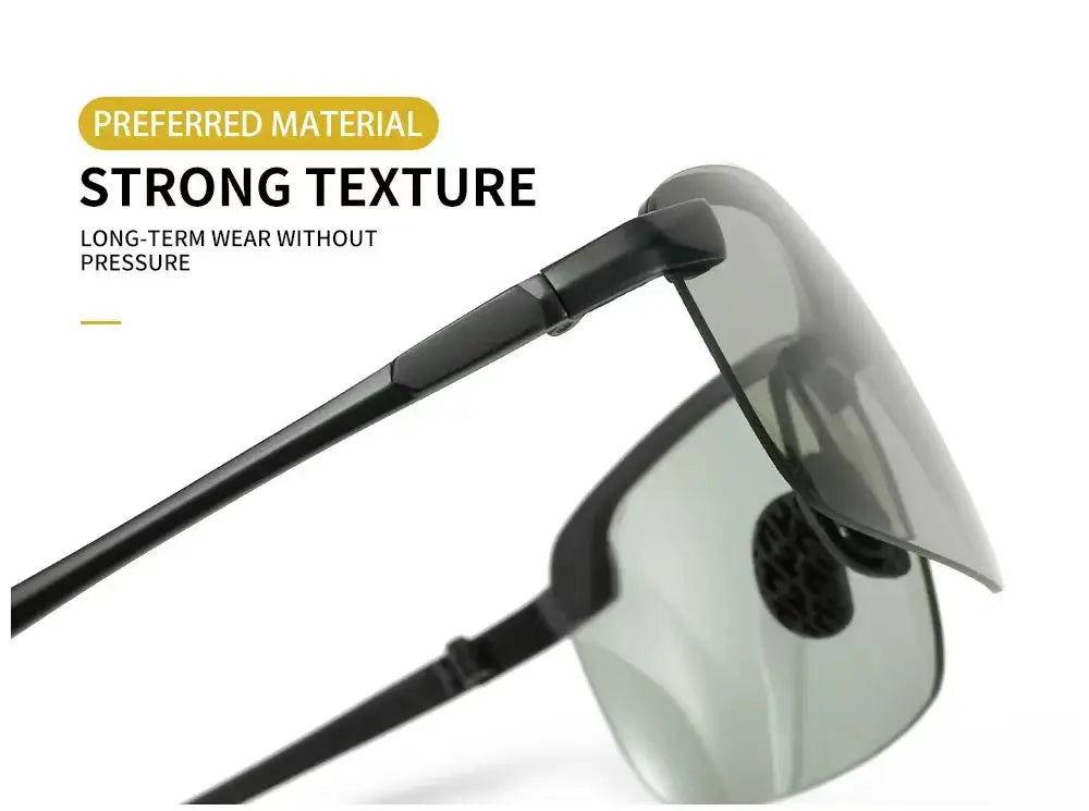 Photochromic Sunglasses with Automatic Light Adjustment and UV Protection