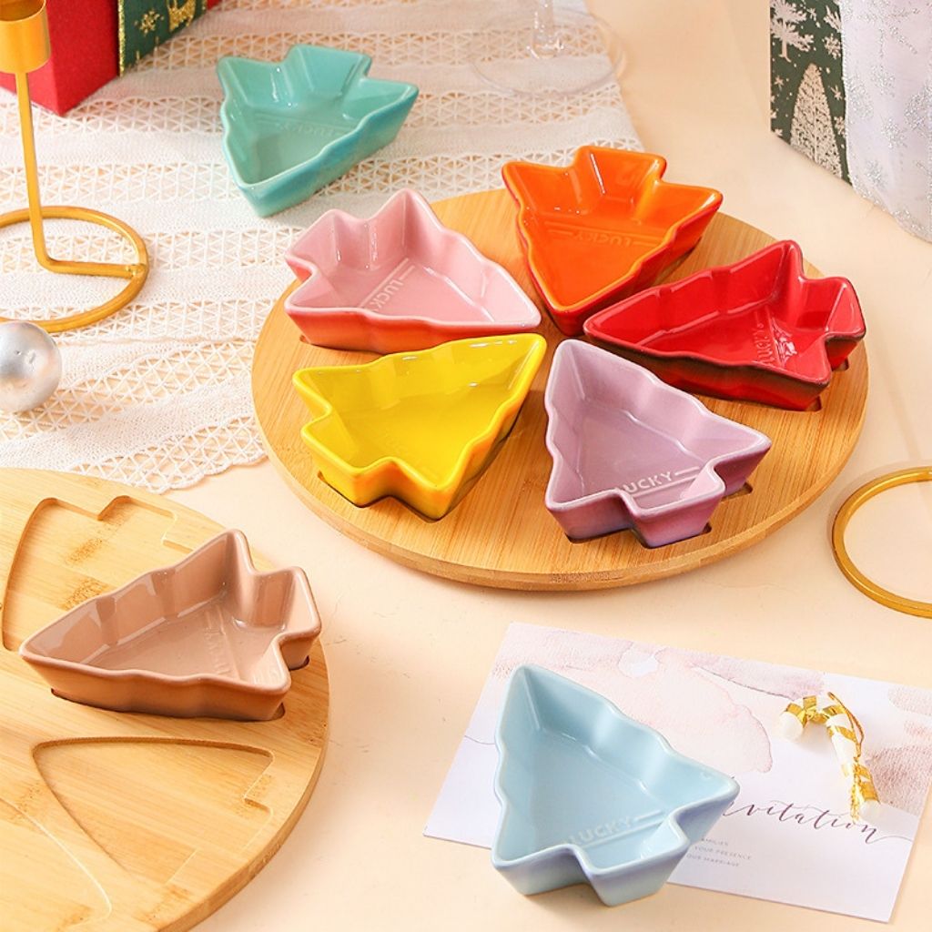 Summer Tree Ceramic Dish Set for Dining