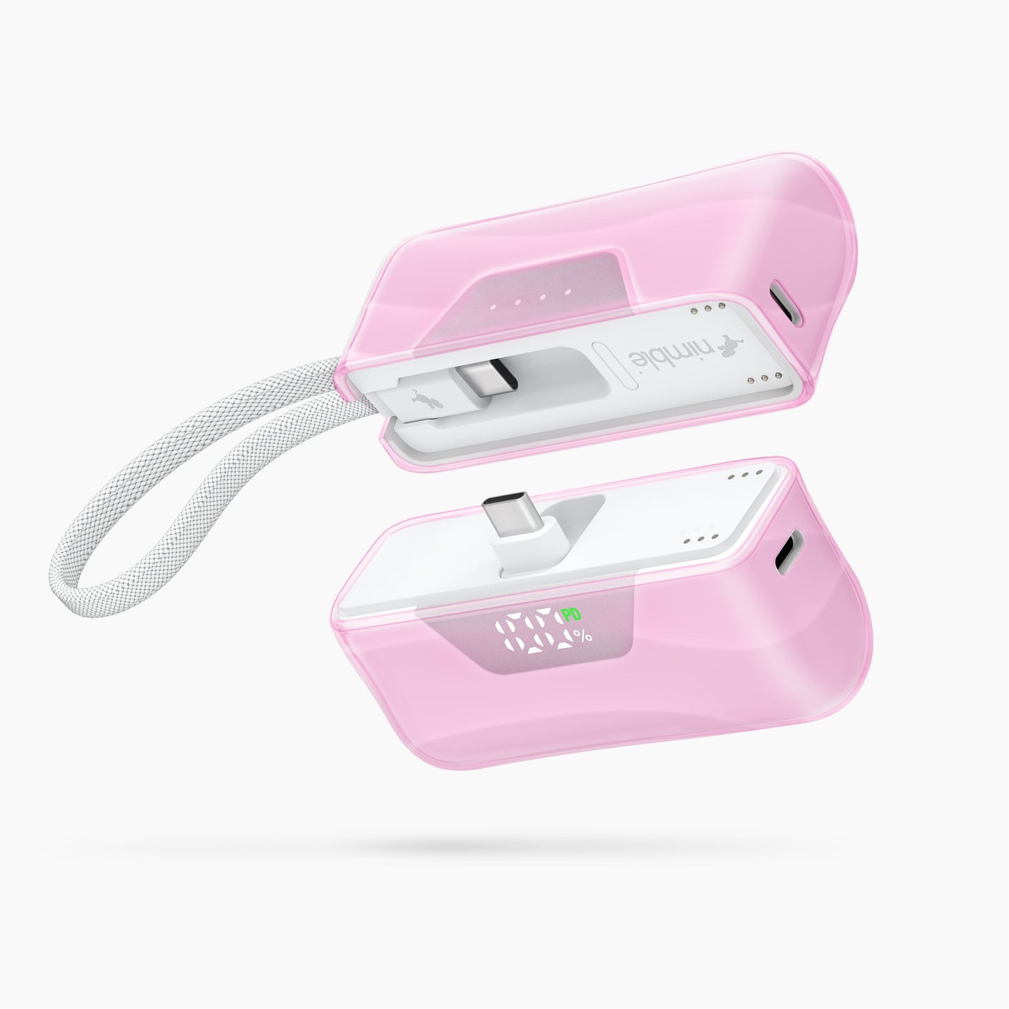 Dual 10,000 mAh Magnetic Power Bank for On-the-Go Charging