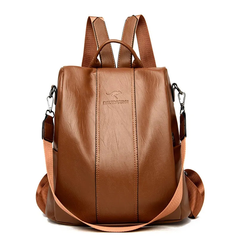 Urban Shield Backpack with Hidden Safety Features