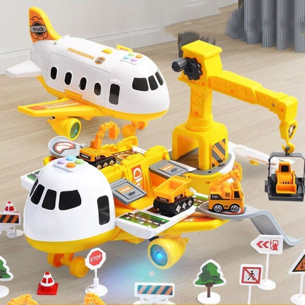 Creative Play Set - Adventure Airplane Vehicle for Imaginative Fun