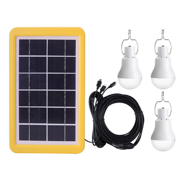 LED Bulb Powered by Solar Energy