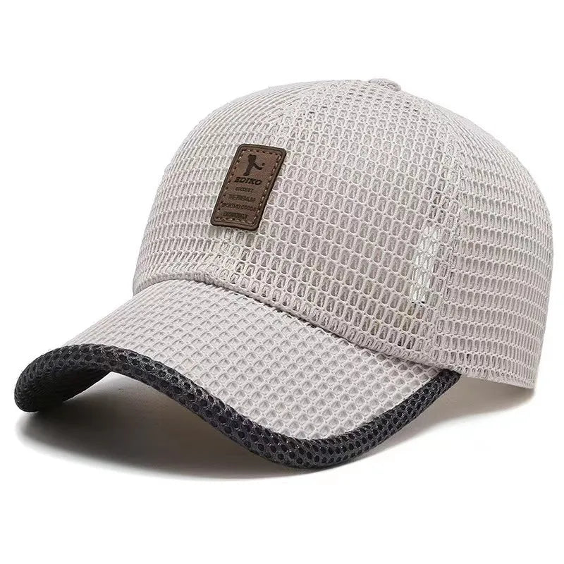 Breezy Mesh Summer Cap | Adjustable Snapback | Ideal for Outdoor Fun