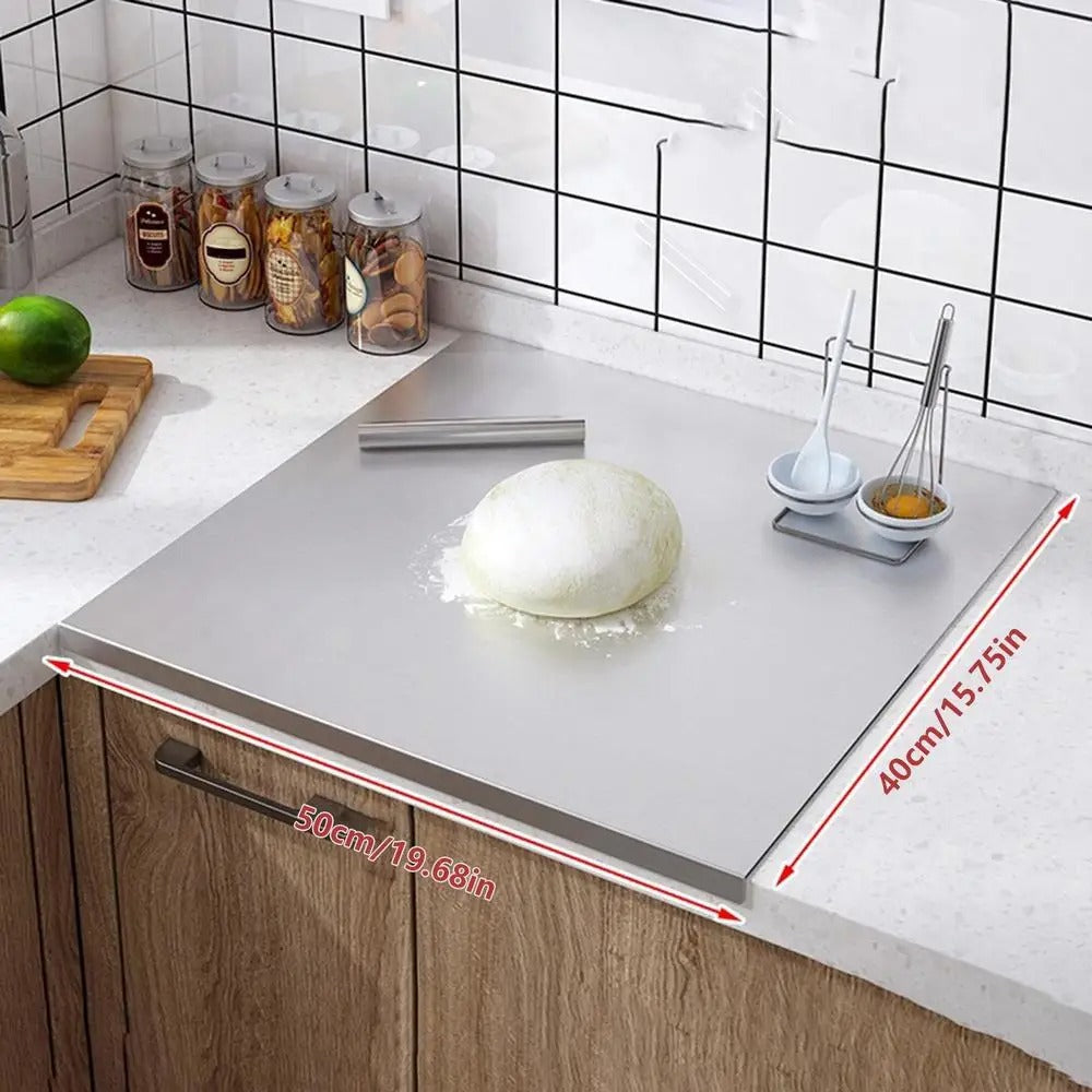 Stainless Steel Kitchen Cutting Board for Professional Use