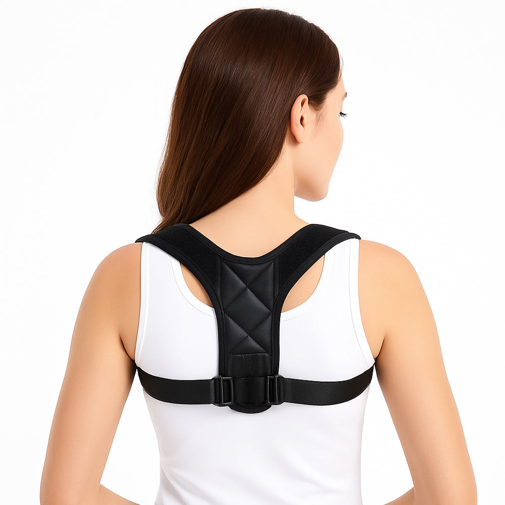 Back Support for Posture Correction – Adjustable Design