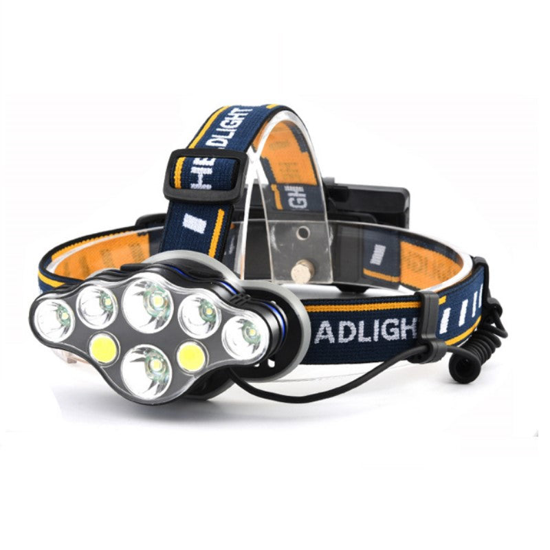 Bright LED Headlight featuring 8 Bulbs