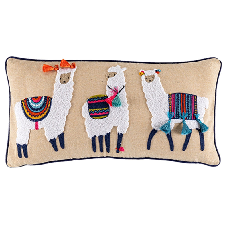 Bohemian Style Vintage Throw Pillow Cover