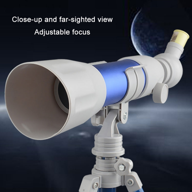 High-Definition Astronomical Telescope for Kids - Educational Tool (Model B, Red)