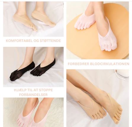 ComfortFusion Toe Socks for Ultimate Foot Relief