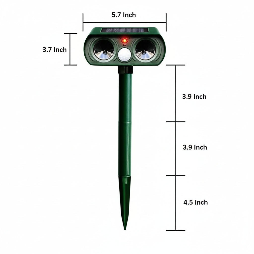 EcoGuard Solar Animal Repeller | Motion-Activated Protection