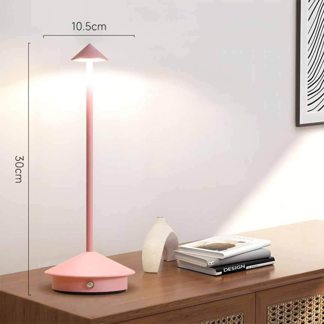 Portable LED Table Lamp | Wireless Ambiance & Touch Control