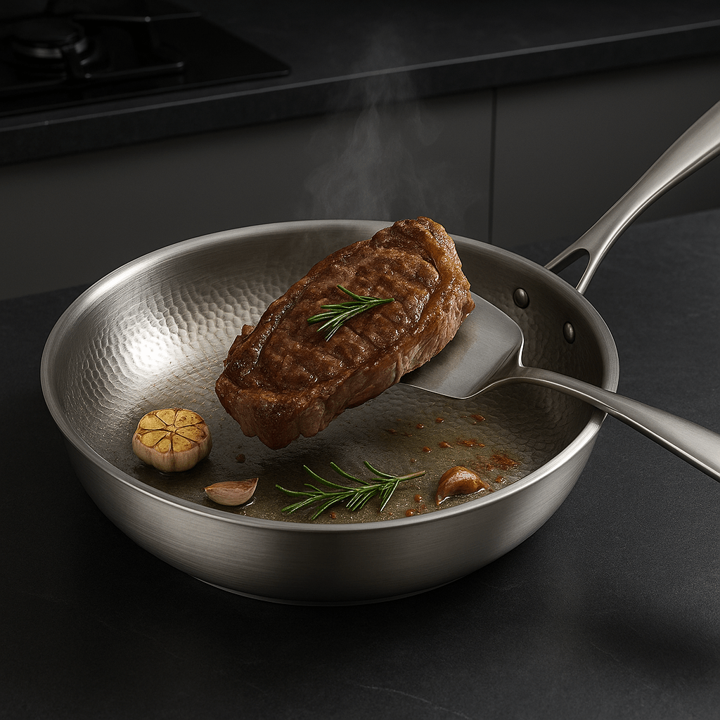 EliteChef Non-Stick Frying Pan for Seamless Cooking