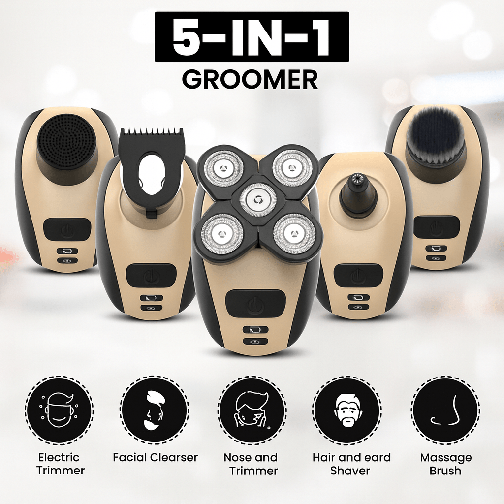Electric Shaver 5-in-1 for an Impeccable Grooming Experience