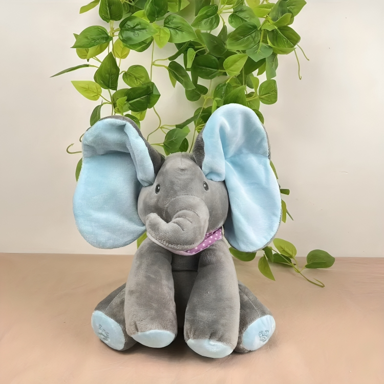MelodyMate® | The Playful Peek-a-Boo Elephant