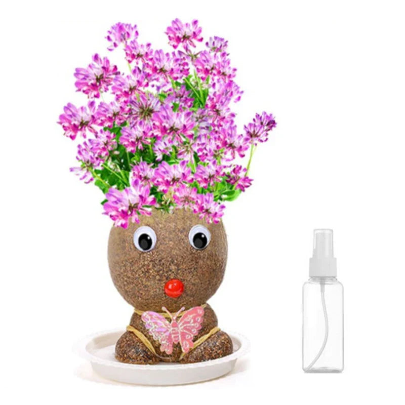 Lively Indoor Grass Buddy for a Fresh Home Atmosphere