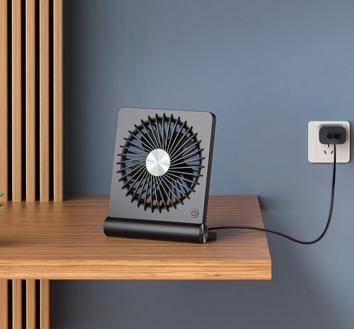 Lightweight Compact Table Fan – Quiet Operation for Efficient Cooling