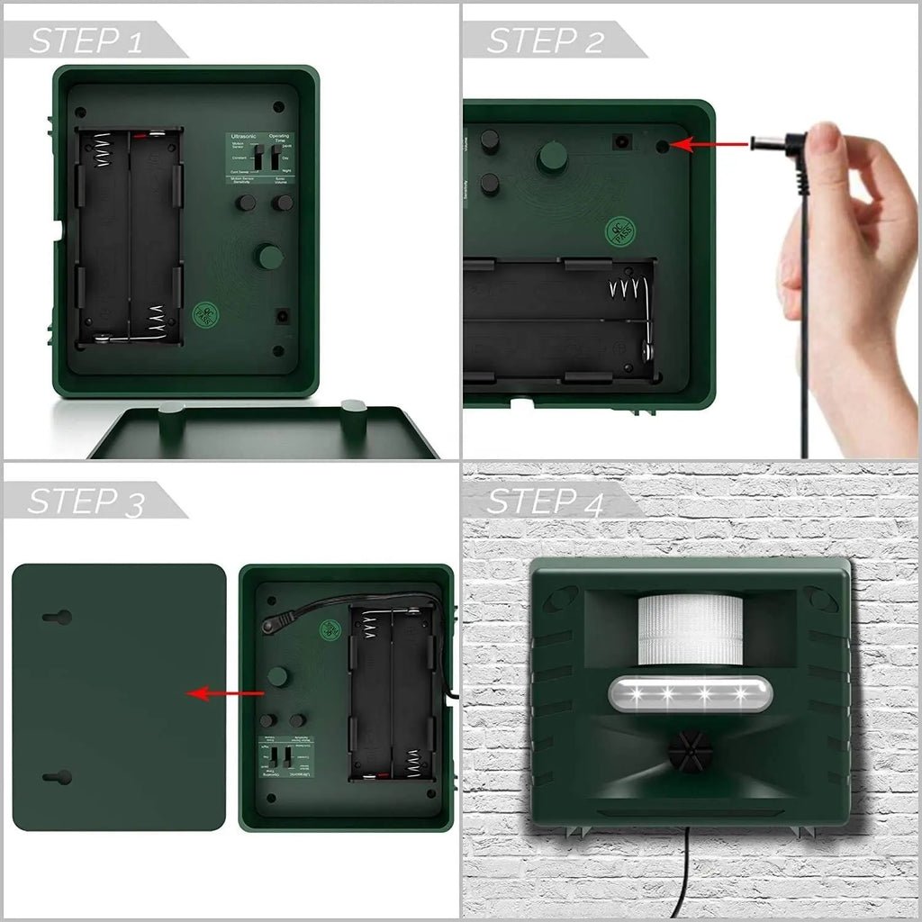 Garden Guardian: Advanced Ultrasonic Bird Deterrent System