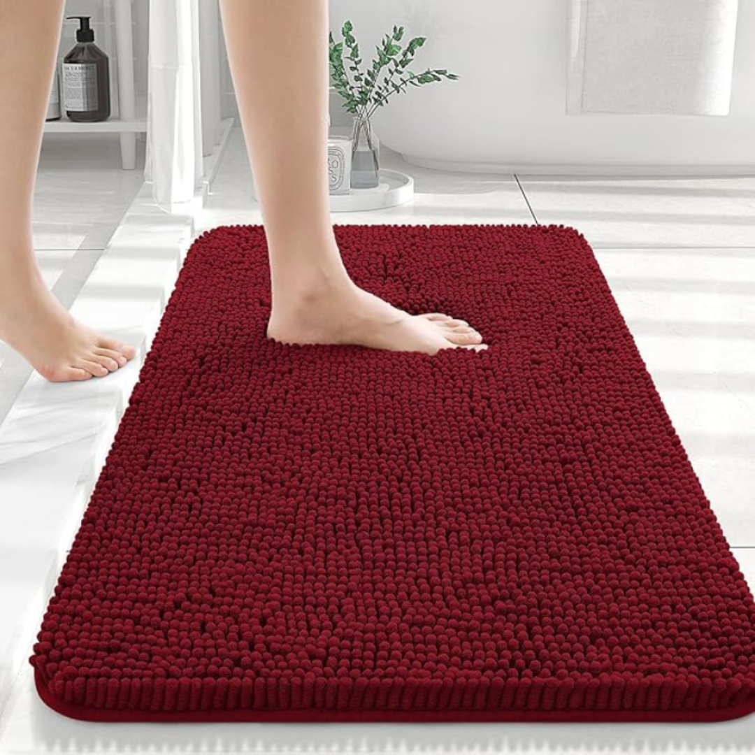 Quick-Drying Soft Bath Rug – Non-Slip and Hygienic Safety Mat