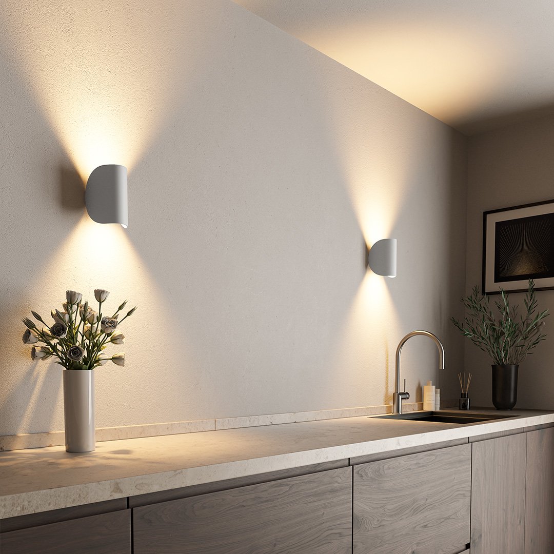 Wall Light with Adjustable LED Features