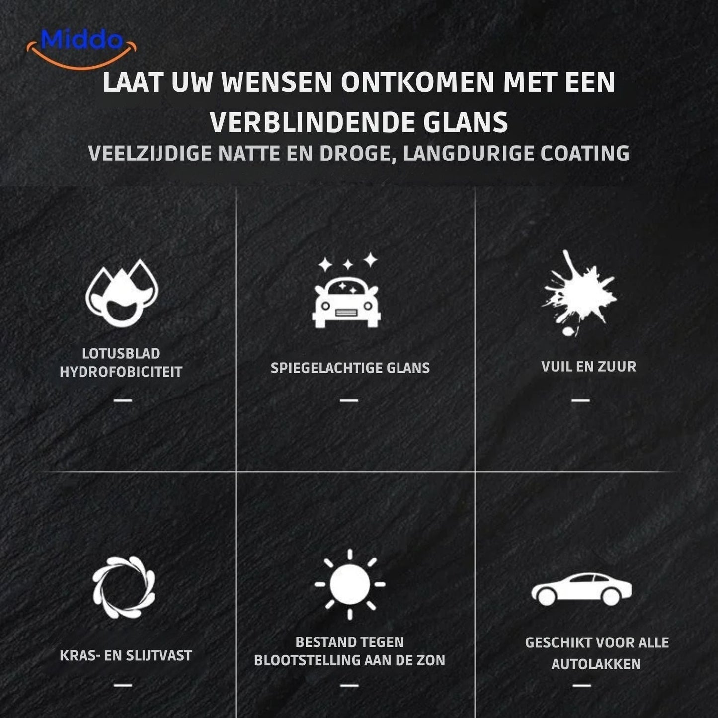 Nano Crystal Wax for Car and Window Coating | High Gloss Finish for Protection