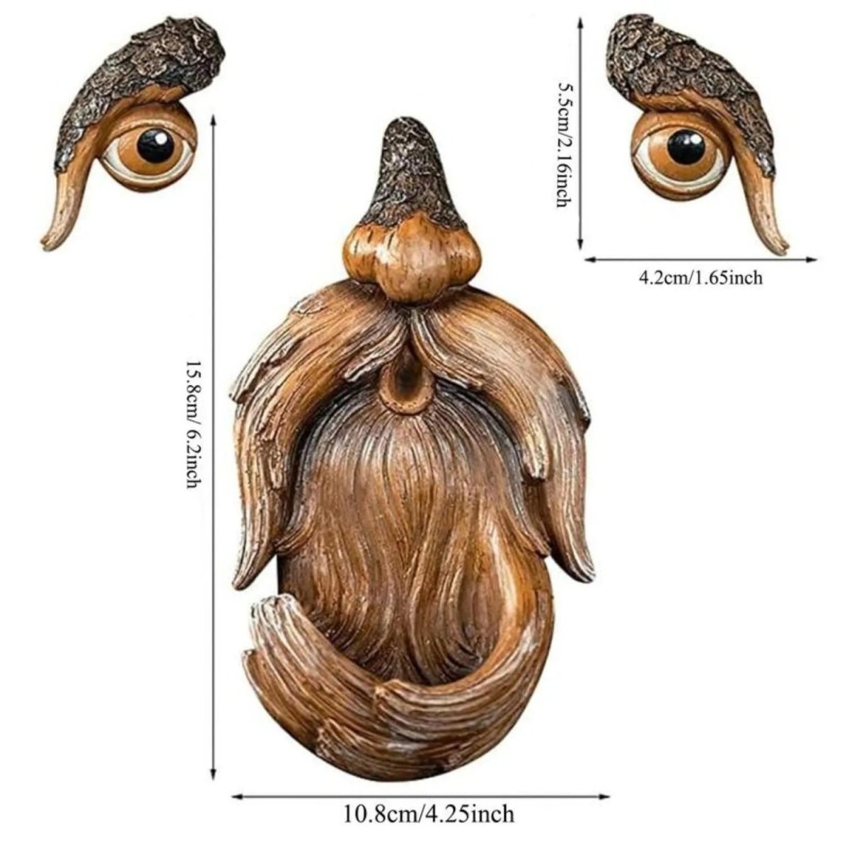 Whimsical Tree Face Bird Feeder | Weather-Resistant Garden Decor