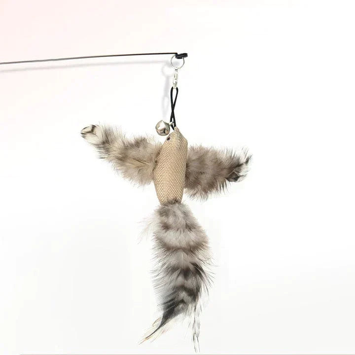 Fluttering Cat Toy - Interactive Playmate for Feline Fun
