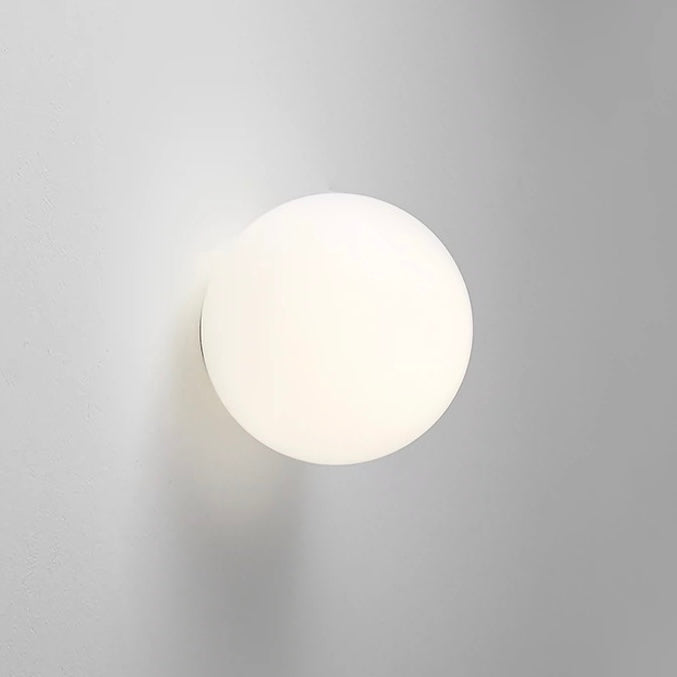 Wall-Mounted Globe Light Fixture