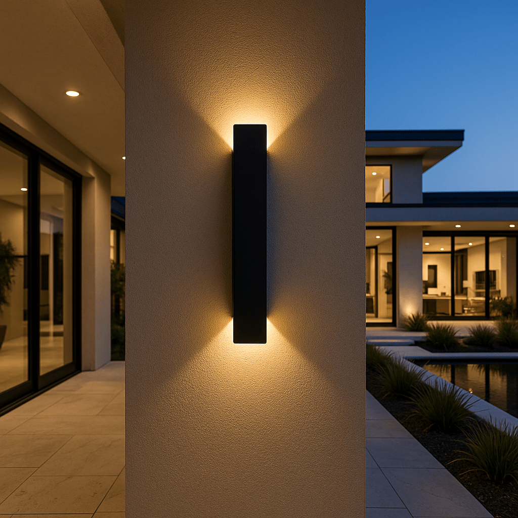 Sleek Cylinder Wall Light | Contemporary LED Illumination