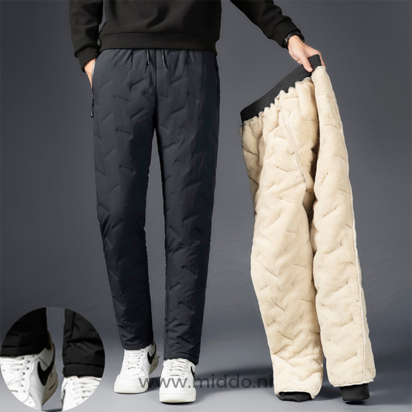 Fleece-Lined Waterproof Hose for Maximum Comfort