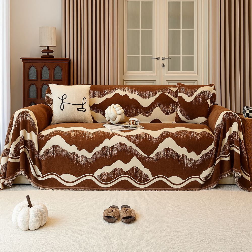 CozyNest Chenille Sofa Protector