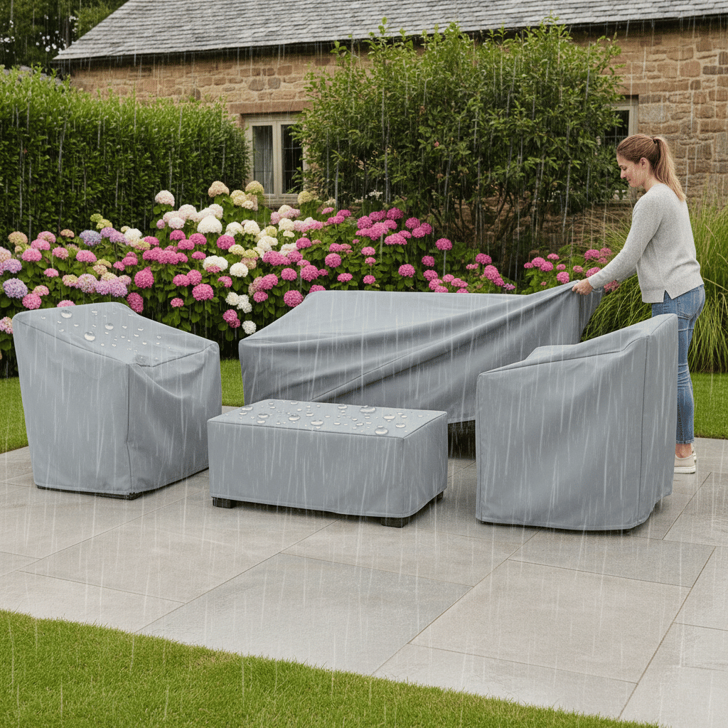 Weather-Resistant Outdoor Furniture Cover for Protection