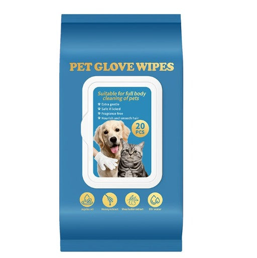 Daily Care Gloves for Gentle Pet Wipes
