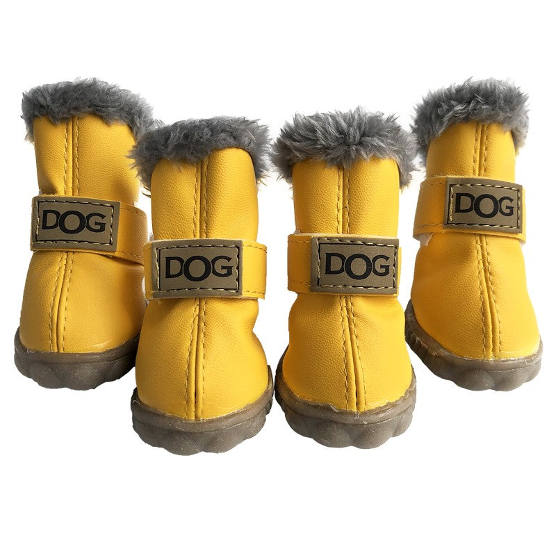 Waterproof Dog Booties Protection Set