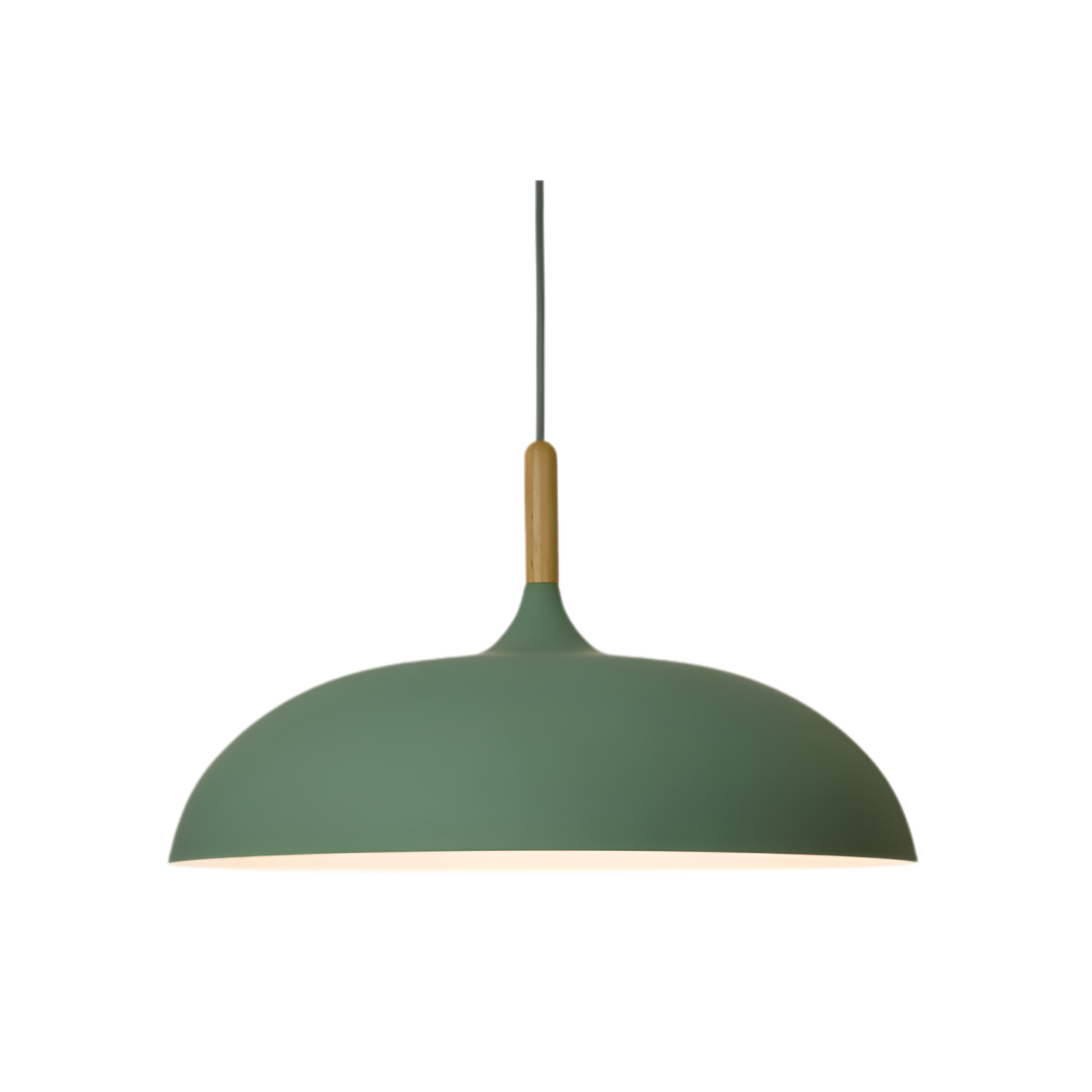 Nordic Wood LED Pendant Light with Japandi Design for Modern Interiors