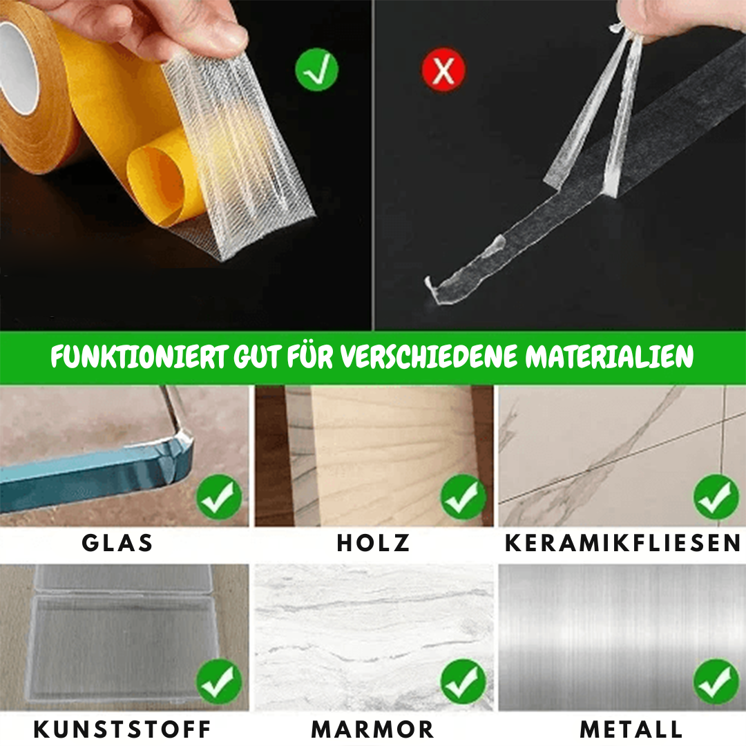 Invisible Grip Tape for Secure Furniture Placement