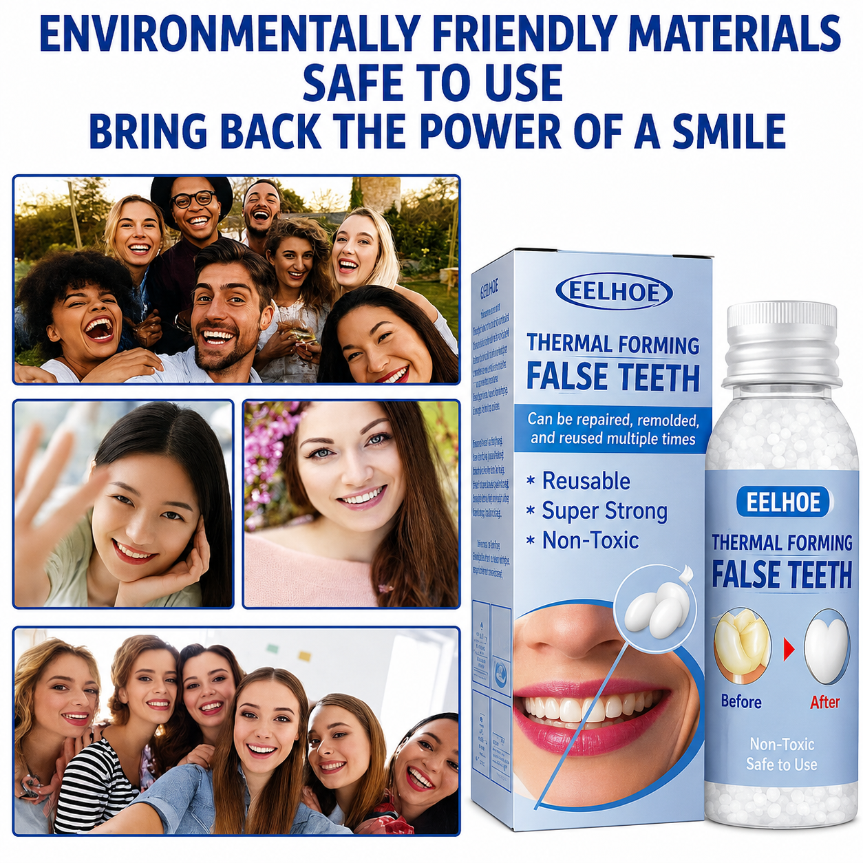 Instant Smile Repair Kit | Fill Gaps & Boost Confidence