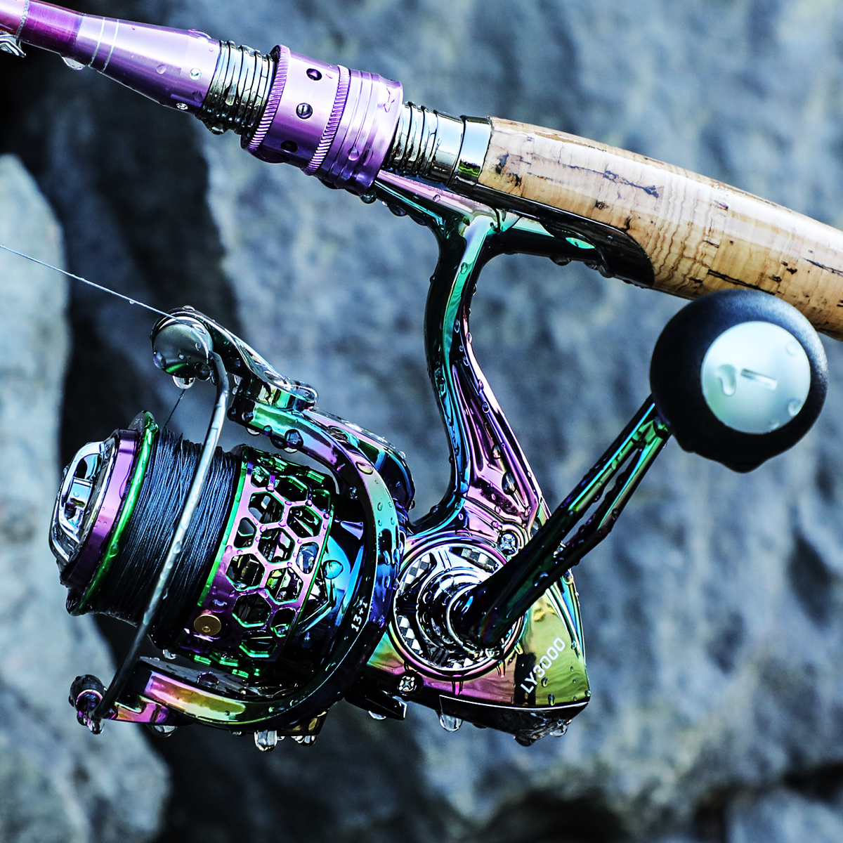 High-Speed Gear Ratio Spinning Fishing Reel