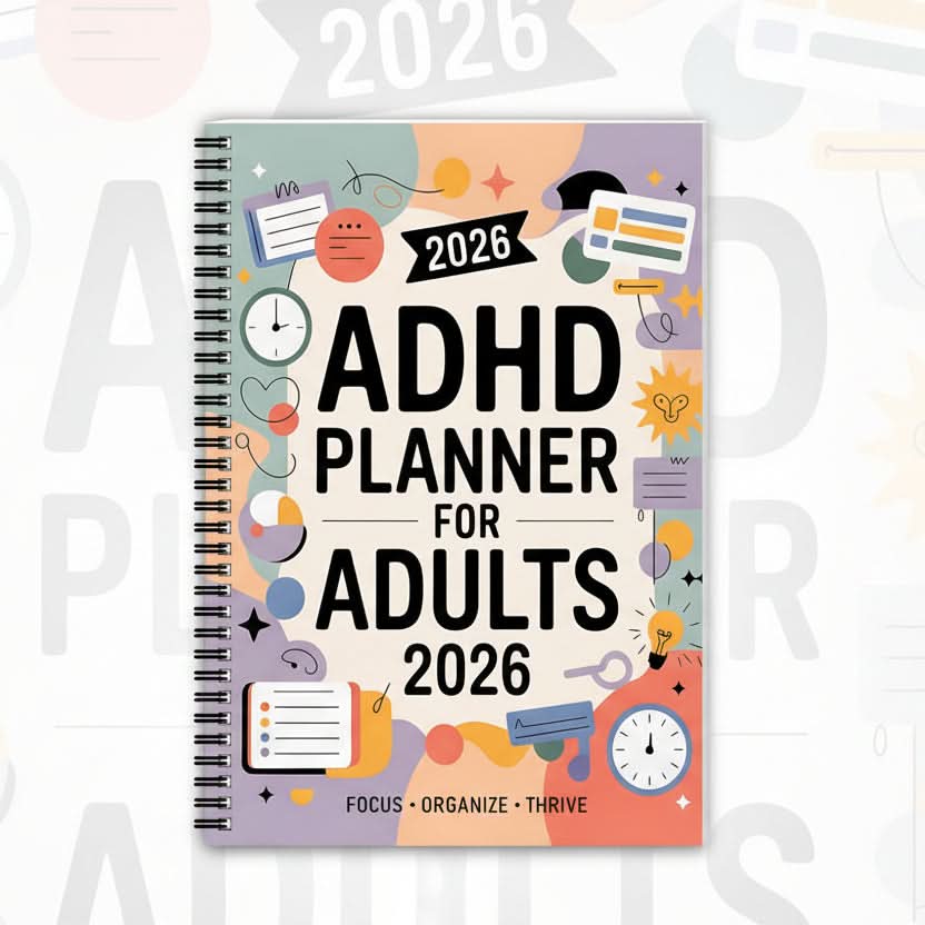 Productivity Planner for ADHD – Daily and Weekly Organization Tool
